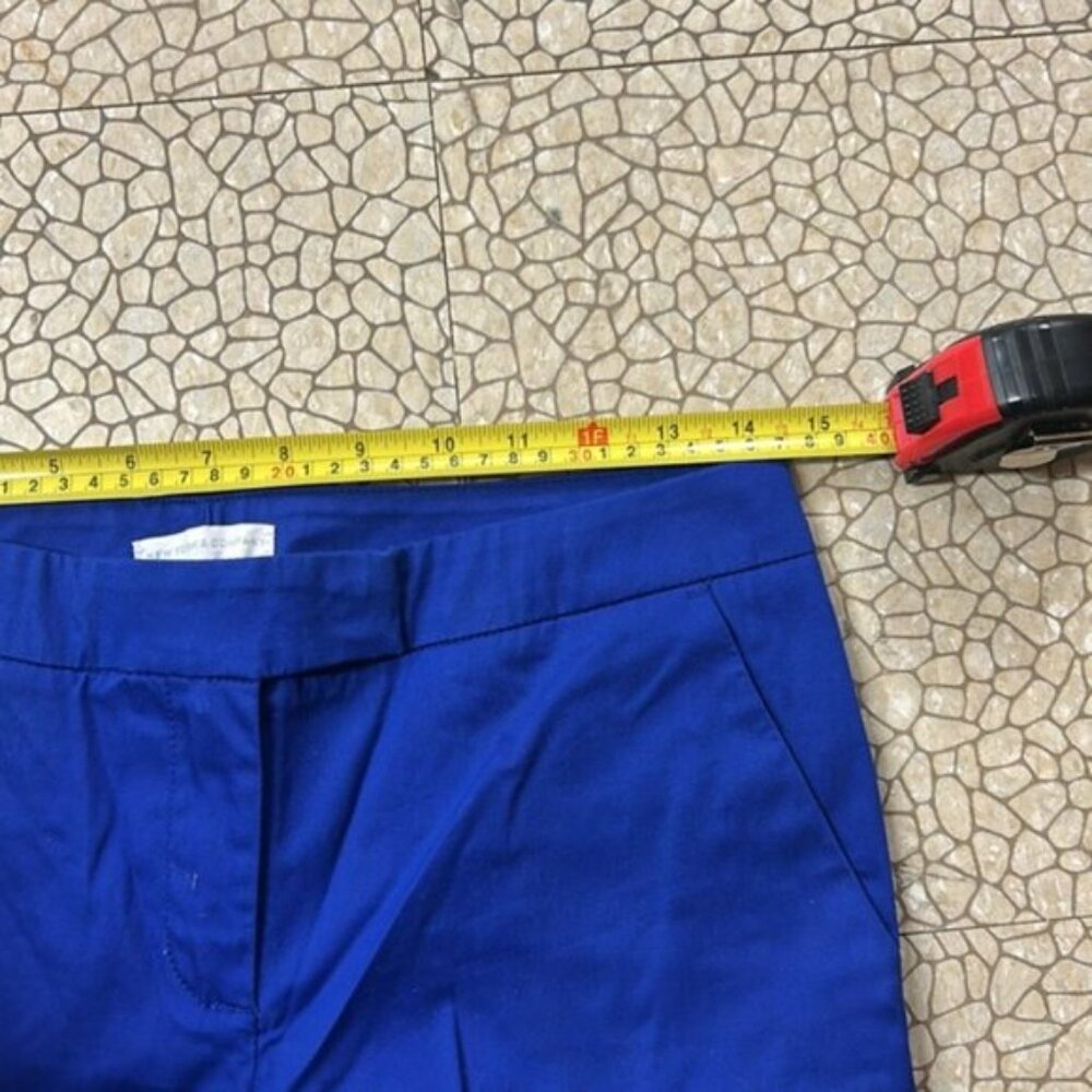 New York & Company Blue Chinos with Smooth Finish - Picture 4 of 5